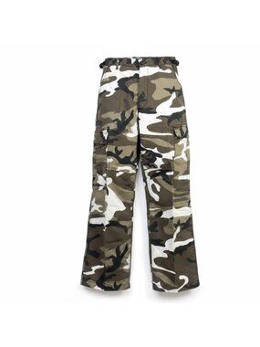 Jet Lag Mens Camouflage Cargo Pants Adjustable Waist Sz Small
